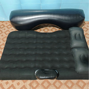 <b>Inflatable</b> <b>Car</b> Mattress 133cm Flocked Fabric Universal For Suv Sedan Bed - Product Image 3
