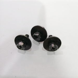 Black Oxide Carbon Steel Metric Pan Head <b>Screws</b> 12mm Cap Diameter Class 8.8 Coarse Thread - Product Image 2
