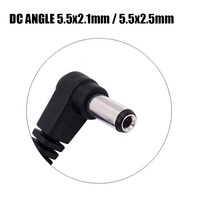 Cable de Carga de Corriente Continua con Conector de Barril de Ángulo Recto de 90 Grados Personalizado, Macho y Hembra, a Cable de Alimentación de Corriente Continua con Conector Abierto