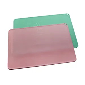 adjustable pink and green tapis de cuisson en silicone mats pads non-slip silicone pastry mat for dough rolling sheets