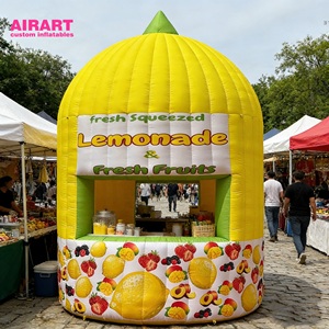 Stand <span class=keywords><strong>gonflable</strong></span> en forme de limonade pour la décoration de fête d'été - Product Image 1