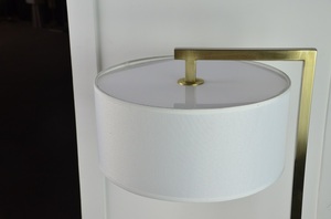 Conception En Laiton Fer Mignon Cylindre Dimmable Lumière Tactile LED <span class=keywords><strong>Lampes</strong></span> de Table Pour Chambre - Product Image 3