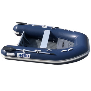 9피트 딩기 미니 알루미늄 RIB270 보트 경성 선체 하이팔론/PVC 고무보트 판매 - Product Image 6