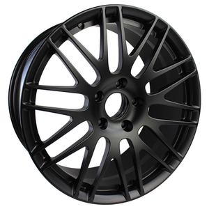 Cerchio Forgiato Nero Opaco a Y con Razze Multiple 19x8.5 6x130 per Mercedes-Benz Sprinter e VW <span class=keywords><strong>Crafter</strong></span> - Product Image 1