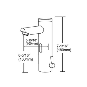 Utomatic-grifo lectronic Ensor sin agujeros, athroom <span class=keywords><strong>Essel</strong></span> Grifo Touchless del sensor electrónico automático - Product Image 2