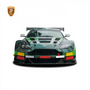 Kit Carrozzeria Stile GT3 in Fibra di Vetro, Spoiler Anteriore e Posteriore per <span class=keywords><strong>Aston</strong></span> <span class=keywords><strong>Martin</strong></span> <span class=keywords><strong>Vantage</strong></span> V8 V12 - Product Image 1
