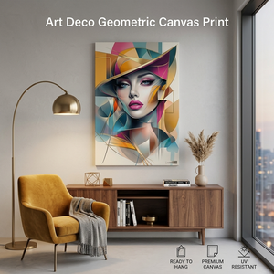 Pintura al Óleo de Retrato de Mujer Abstracta, Arte de Pared en Lienzo Colorido, Obra de Arte Moderna para Decoración de Sala de Estar - Product Image 3