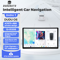 DUDUAUTO DUDU5/6/7 14.6 pollici Android autoradio universale lettore multimediale CarPlay Auto Smart sistemi 2 Din