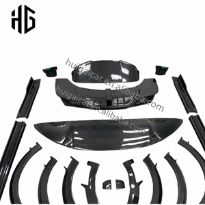 Actualizar a MSY Style Body Kit para Range <span class=keywords><strong>Rover</strong></span> Vogue Front Lip Wheel Eyebrow Sider Faldones Difusor trasero Spoiler Bodykit - Product Image 4