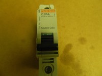 Plc Breaker 24435 C 20 a 20a 1p 1 Pole Multi 9 C60 277 Volt for Warranty Product