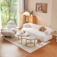Canapé de style français, rétro, crème, nordique, canapé droit, ensemble de canapés pour salon, 2 ou 3 places, ensemble de canapés design, fabricant de meubles