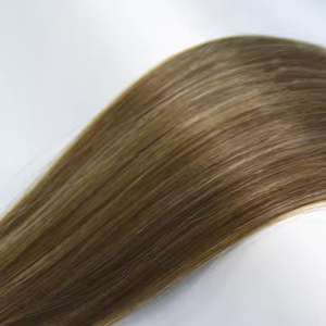 613 Blonde 12A Extensions de cheveux vierges européennes Style droit pointe plate pointe carrée cheveux point culminant pour les femmes blanches - Product Image 5