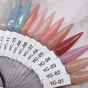 Polvo de uñas acrílico de neón desnudo de etiqueta privada colores luminosos que brillan en la oscuridad polvo acrílico de inmersión para arte de uñas - Product Image 5