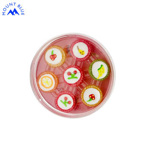 Suplemen warna-warni bonbonbons buah bulat <span class=keywords><strong>Dulce</strong></span> Doce Supigkeiten Gummies in Gummie kotak kemasan - Product Image 3
