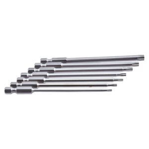 7pcs 1/4 Inch Hex Shank Torx Head 100mm Magnetic <strong>Security</strong> <strong>Screw</strong> Driver <strong>Bits</strong> T8-T30 - Product Image 2