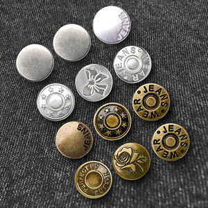 Boutons sans couture pour jeans, ajustement de la taille, sans couture, ceinture réglable et accessoires à bouton-poussoir. - Product Image 4