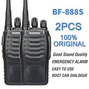 HT UHF cầm tay Walkie-Talkie Baofeng BF888S 888S UHF Bf-888S 2 cách phát thanh kd0115 - Product Image 2
