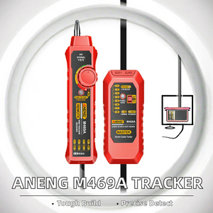 ANENG M469A RJ45 RJ11 pelacak kabel jaringan penganalisa kabel telepon detektor kawat mengukur peralatan pengujian 1 tahun - Product Image 2