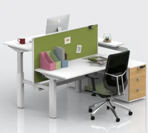 JX1 регулируемая высота Электрический подъемный умный менеджер мебель компьютерная рабочая станция офисный стол перегородка стол кабина дизайн
