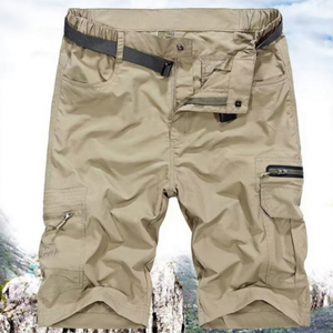 Pantalones Cortos Tácticos Impermeables para Hombre, Pantalones Cortos Cargo para Exteriores, Ligeros, de Secado Rápido y Transpirables para Senderismo - Product Image 1