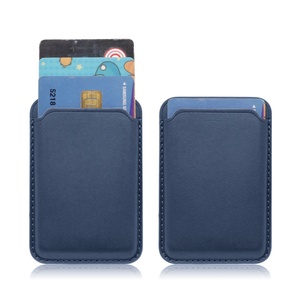 Cartera Trasera de Cuero Premium con Imán para iPhone 16 Pro Max 15 14 13 12, Tarjetero Magnético para Teléfono - Product Image 6