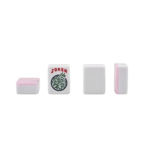 Ensemble de tuiles de Mahjong miniatures prêtes à être expédiées, 30 pièces #   Mahjong portable en mélamine, finition polie à la main, pour la maison, les jeux en plein air et les clubs - Product Image 6