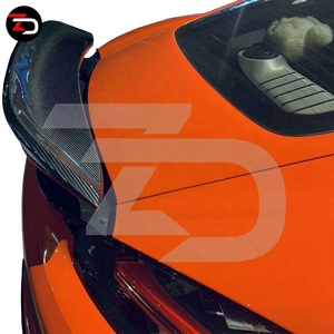 2016-2020 Offre Spéciale GT4 Style Kit Carrosserie Pour <span class=keywords><strong>718</strong></span> Cayman <span class=keywords><strong>S</strong></span> Boxster GTS AVEC Carbone Queue De Canard - Product Image 4
