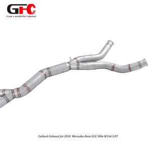 GFC s'applique à la Mercedes-Benz GLE400, GLE500, <span class=keywords><strong>GLE500E</strong></span> 3.0T W166 avec système d'échappement à soupape Catback de 2015 à 2019 - Product Image 4