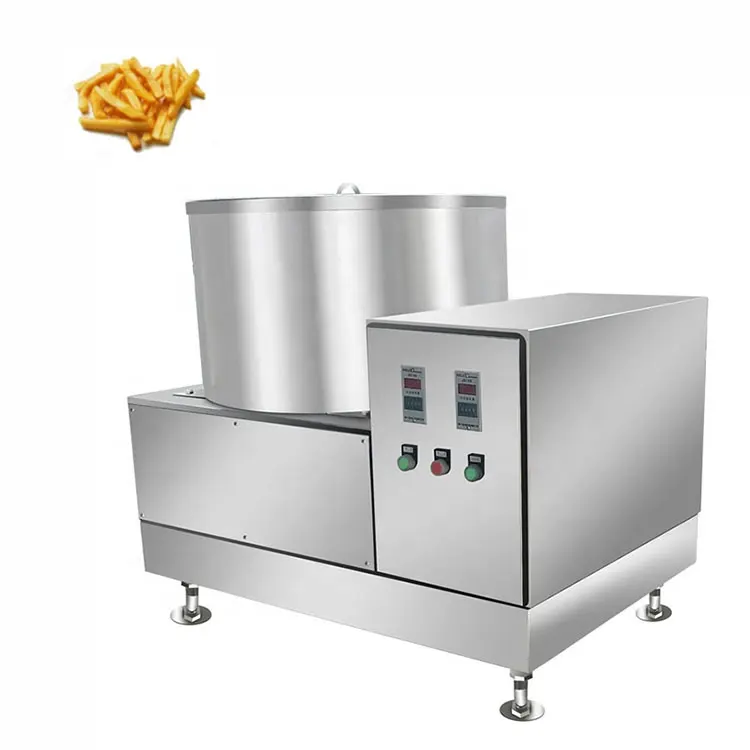 Gebakken Aardappel Chips Deoil Machine Roestvrij Staal Snack Voedsel Dehydrator Olie Ontdoen Machine