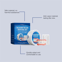 Vente Chaude Prothèse Dentaire Améliorée, Sourire Parfait, Belle et Confortable, Kit de Dentier Complet en Matériaux de Qualité