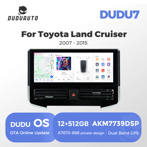 วิทยุติดรถยนต์ DUDUAUTO DUDU7 A7870 AKM7739 VELVET DSP TDA7808 แอมป์ 15 นิ้ว สำหรับรถยนต์โตโยต้าแลนด์ครุยเซอร์ ปี 2007-2015 - Product Image 1