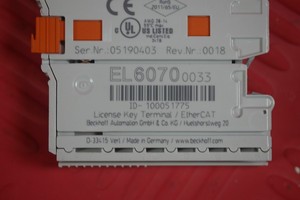 Plc El6070 / El 6070 Terminal Availle <strong>Now</strong> for Warranty Product - Product Image 2
