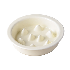 Cuenco alimentador lento <span class=keywords><strong>para</strong></span> mascotas de cerámica y madera moderno de patrón sólido, plato de <span class=keywords><strong>comida</strong></span> <span class=keywords><strong>para</strong></span> <span class=keywords><strong>perros</strong></span> y gatos elevado 2 en 1, protección <span class=keywords><strong>para</strong></span> el cuello antiestrangulamiento - Product Image 6