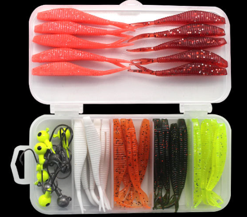 I monochrome shear tail lead hook