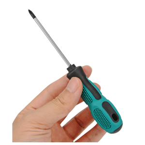 Tournevis à tête magnétique chromée, cruciforme, fendue, PH, Torx, en U, en Y, en X, avec manche bicolore en PP et TPR - Product Image 4