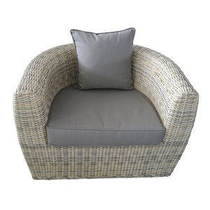 High End Classic Synthetic Round <b>Rattan</b> Set Aluminium Frame for <b>Outdoor</b> Garden Hotel Villa Use - Product Image 4