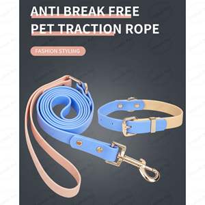 2024 alla moda in PVC Pet collare guinzaglio impermeabile indistruttibile - Product Image 2