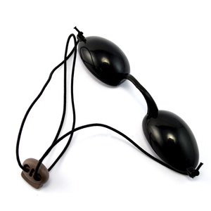 ホットセールフレキシブルサンシャイン日焼けゴーグル目UV保護ガラスサンベッドゴーグルは強い日光をカバーします - Product Image 1