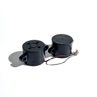 Buzzer d'alarme piézoélectrique actif SWT 52,5 mm 2,5 kHz DC avec attaches de montage et faisceau pré-câblé pour système d'alarme antivol de véhicule