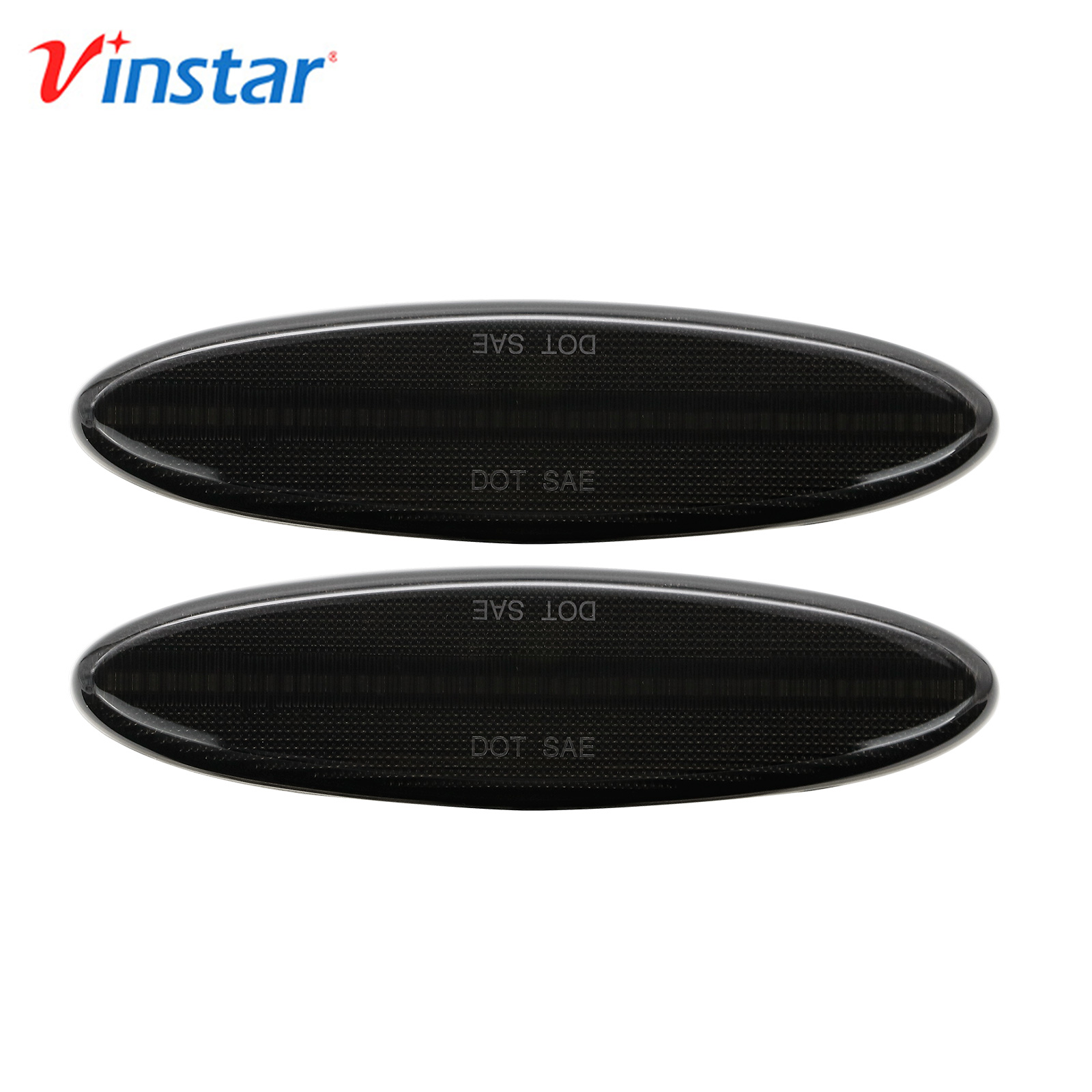 Хорошее качество 2 шт задние фары мощностью красный дымчатые линзы Боковой габаритный фонарь светодиодный для Chevrolet Корвет C5 1997-2004