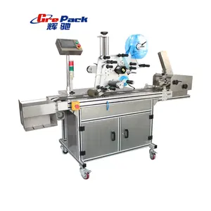 Automatic Flat Labeling Machine Pouch Labeling Machine Scratch Card Labeling Machine