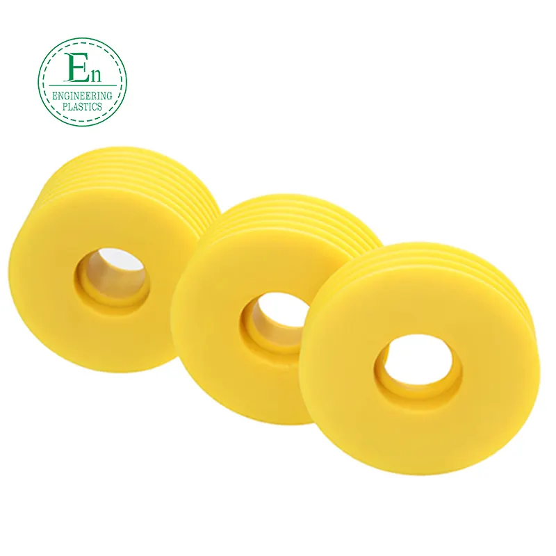 Plastic wheel timing belt pulley custom nylon pulley wheel load bearing self lubricating small plastic wheel