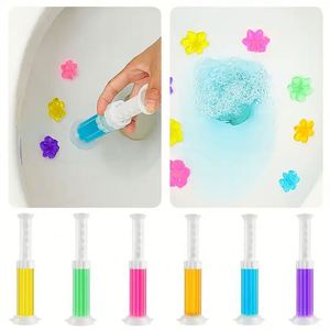 Gel désodorisant et nettoyant pour toilettes, parfum désodorisant pour salle de bain, élimination des odeurs et des taches, détartrant, fournitures pour salle de bain et toilettes - Product Image 3