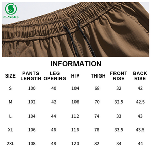 Pantalones Cargo Techwear para Hombre, Impermeables, Resistentes al Viento, Cálidos, Holgados, para Montañismo, Camping y Uso Casual - Product Image 6