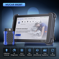 MUCAR 892BT Herramienta de Diagnóstico Bluetooth con Asistencia de IA para Codificación de ECU, CANFD, DOIP, Actualizaciones Gratuitas de por Vida para Mecánicos Profesionales, Escáner OBD2
