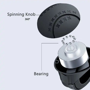 <span class=keywords><strong>Volante</strong></span> Deportivo Portátil de Silicona ABS con Rotación de 360 Grados, Potenciador de Dirección <span class=keywords><strong>para</strong></span> Automóvil, <span class=keywords><strong>Bola</strong></span> <span class=keywords><strong>Giratoria</strong></span> Auxiliar <span class=keywords><strong>para</strong></span> Volteo con una Sola Mano - Product Image 6