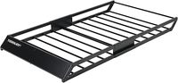 Porte-bagages universel robuste d'une capacité de 100 lb pour barres de toit en aluminium pour barres transversales rondes/carrées/aérodynamiques-Pièces détachées automobiles