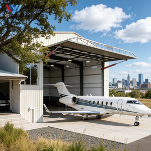 Hangar de Aviones Prefabricado de Acero con Estructura en H Resistente a la Corrosión - Product Image 1