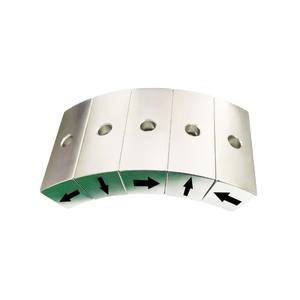 Neodimio segmento Halbach Array motore ad arco magnete terre Rare permanente di saldatura magnete con taglio punzonatura servizi di piegatura - Product Image 2