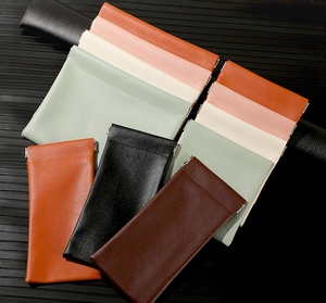 กระเป๋าใส่เหรียญขนาดเล็กทำจากหนัง PU, กระเป๋าจัดระเบียบปิดเองสำหรับใส่เครื่องสำอางเครื่องประดับหูฟัง - Product Image 2